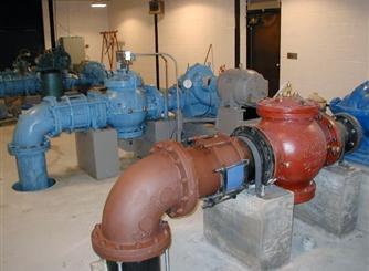 Inner workings of water treatment plant